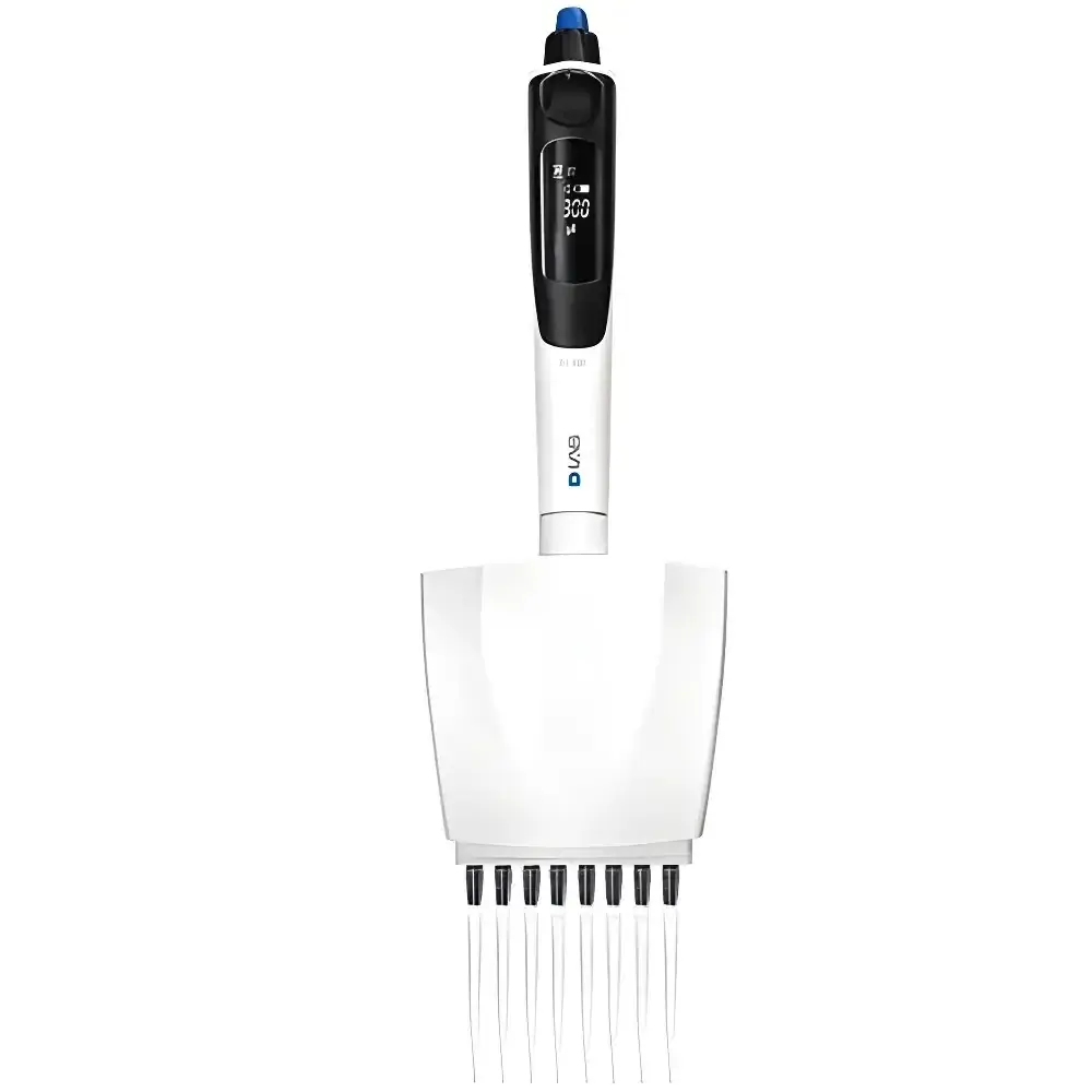 Dlab Dpette+ Sekiz Kanallı Çok İşlevli Otomatik Pipet 0.5-10μl.