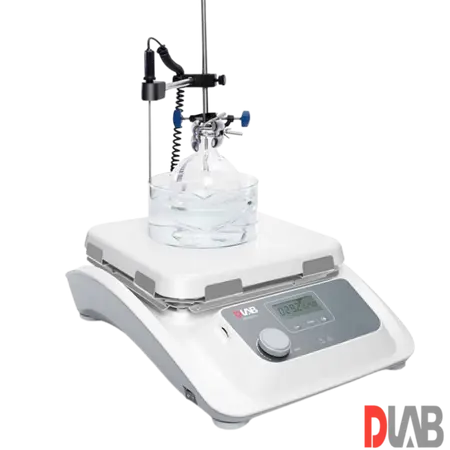 DLab Isıtıcılı Manyetik Karıştırıcı 1.500 rpm 500 ℃ 30 Litre MS10-H500-Pro